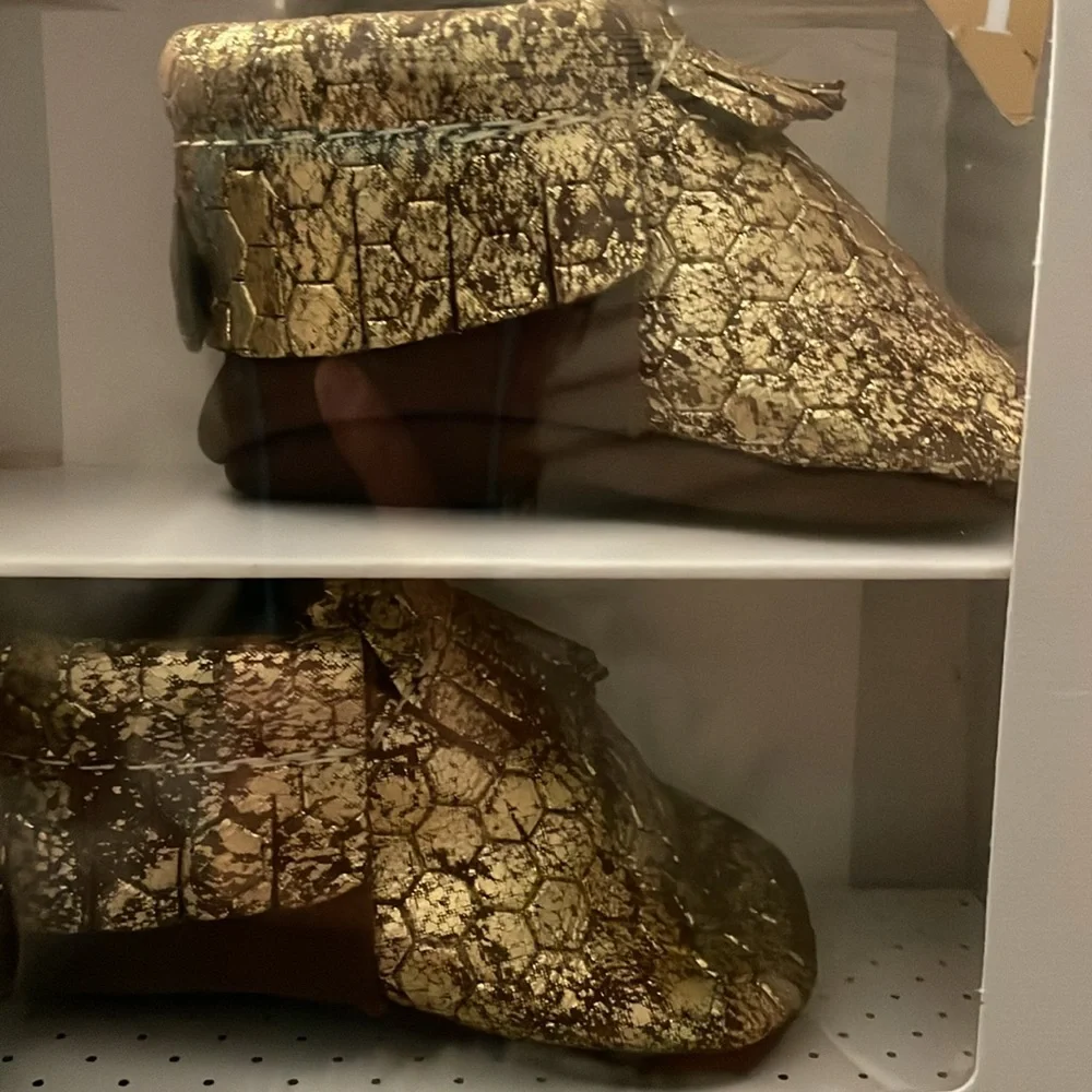 NWT brand new in box freshly picked baby moccs